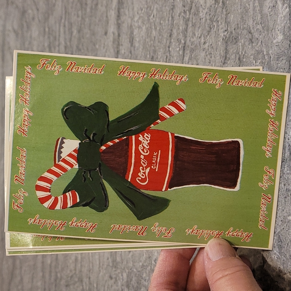 Coca-Cola Collectable Post Cards - Picture 4 of 5